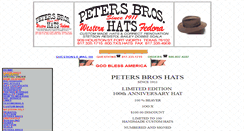 Desktop Screenshot of pbhats.com